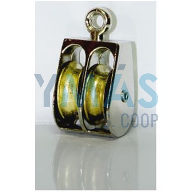 POLEA DOBLE DE 30 MM.