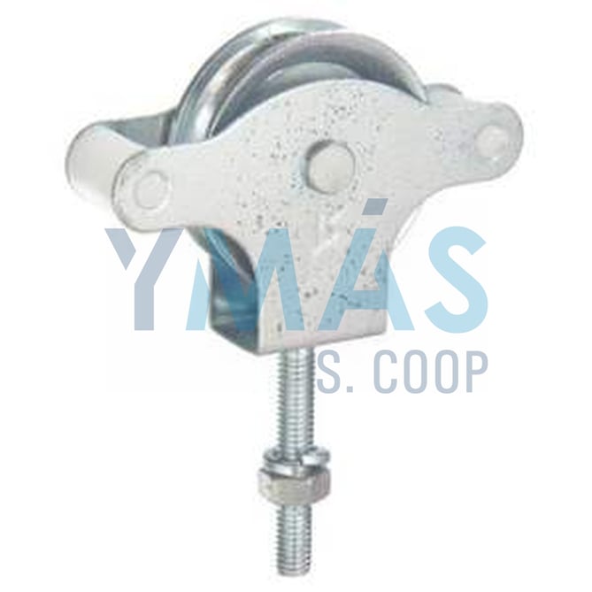 POLEA TENDEDERO PLASTICO 40MM C/TORNILLO