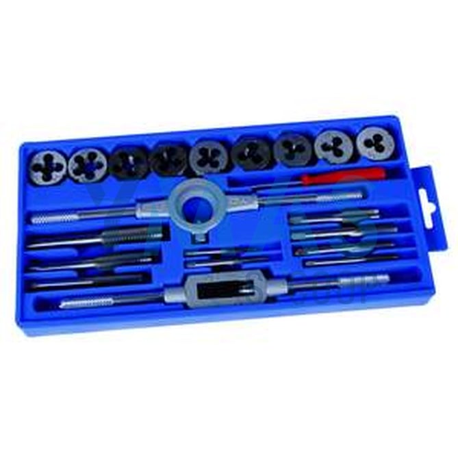 COFRE 21 PIEZAS TERRAJAS Y SECTORES + ACCESORIOS