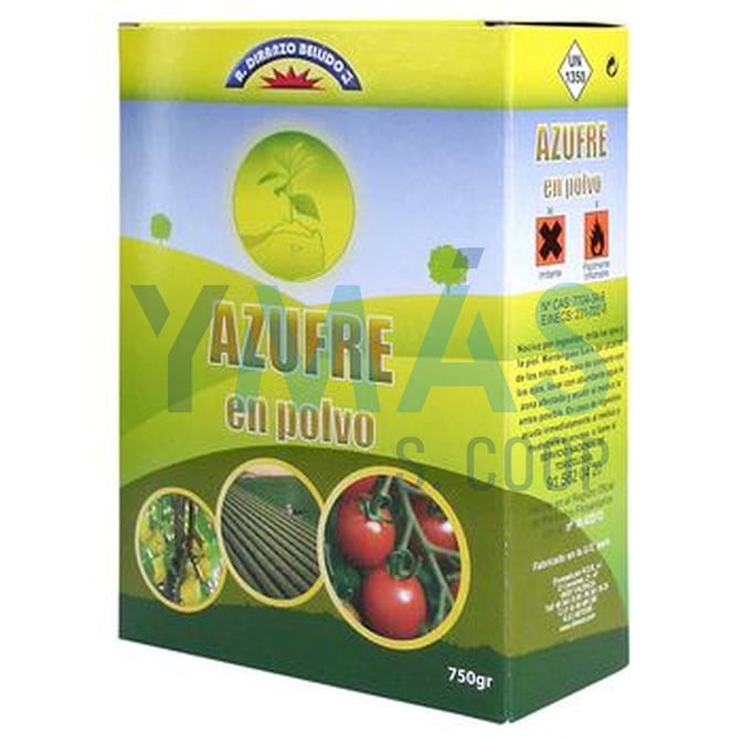 AZUFRE MICRONIZADO 750 GR.