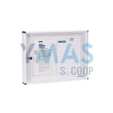 ARMARIO ANUNCIOS 2 HOJAS 48X35X5CM
