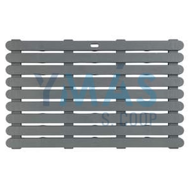 TARIMA BAÑO PLASTICO 50X80CM GRIS INDOOR/OUTDOOR