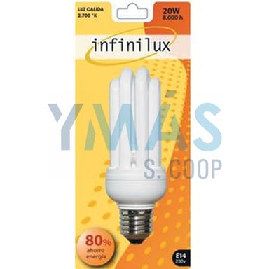 LAMPARA IONIZADORA 20W-E27 2700K ESPIR