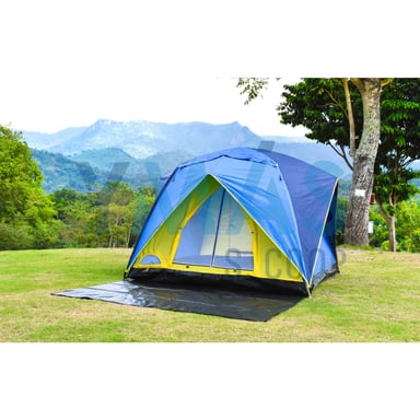 MALLA SUELO CAMPING VERDE 3X7M