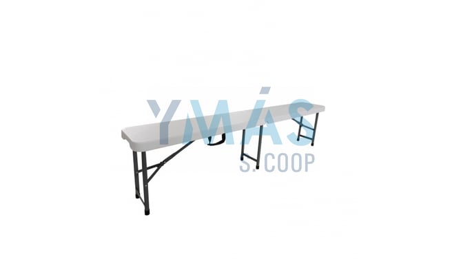 BANCO COLECTIVIDAD PLEGABLE 180X28X43CM NEW KOLN