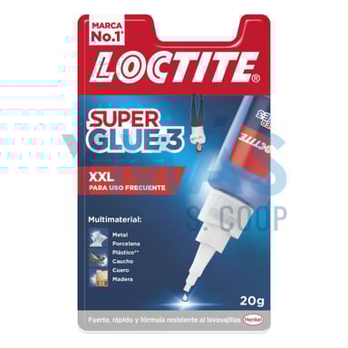 ADHESIVO INSTANTANEO XXL LOCTITE 20GR