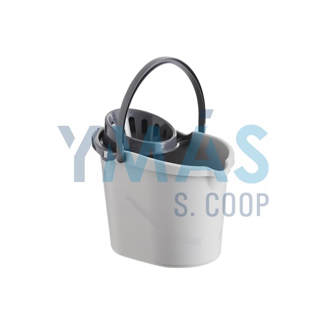 CUBO CON ESCURRIDOR ATOMIC 14L GRIS