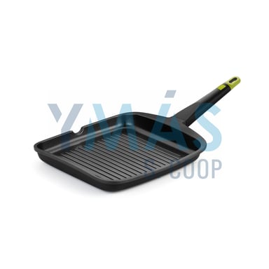 GRILL CON RAYAS ALUMINIO FOODIE 28CM
