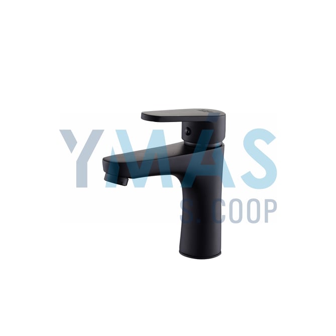 GRIFO LAVABO MONOMANDO NEGRO BIDASOA