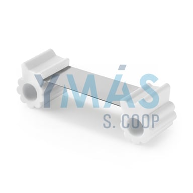 RETENEDOR DE PUERTA FLEXIBLE BLANCO