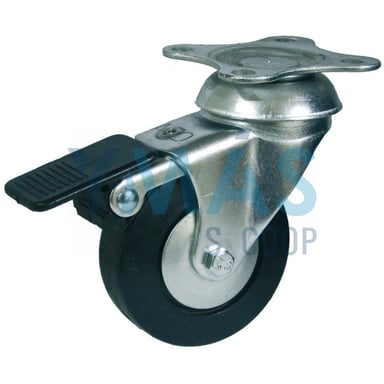 RUEDA SERIE 3/60 FA GN C/PLATINA AFO