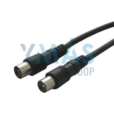 PROLONGADOR ANTENA TV M/H 1,5M NEGRO