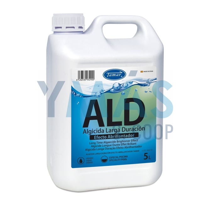 ALGICIDA ABRILLANTADOR 5L L.DURACION S/ESPUMA