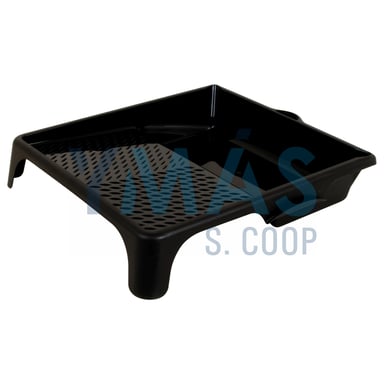 CUBETA BANDEJA PARA RODILLO NEGRA 32X35CM