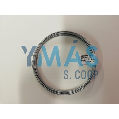 ALAMBRE GALVA ROLLO Nº3 50 GR 0,88MMX15M