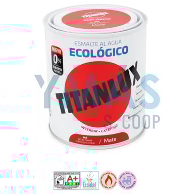 ESMALTE AL AGUA ECOLOGICO BLANCO MATE 250ML