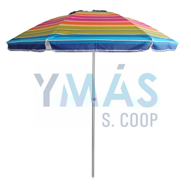 SOMBRILLA PLAYA ALUMINIO DENIA 180CM 140GRS UPF50