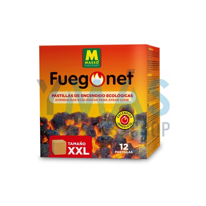 PASTILLAS ENCENDIDO ECOLOGICAS XXL 12UDS