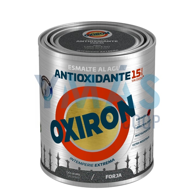 PINTURA OXIRON FORJA AGUA NEGRO 750ML