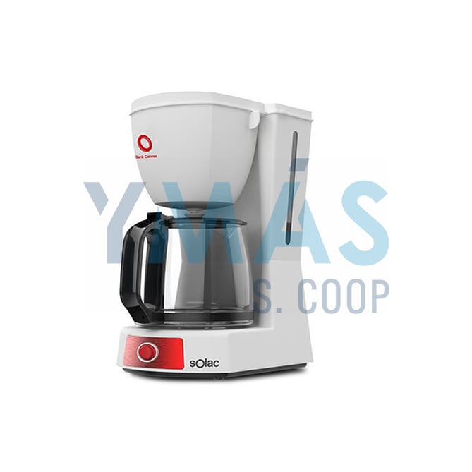 CAFETERA GOTEO 12 TAZAS 680W BLANCA BLANK CANVAS