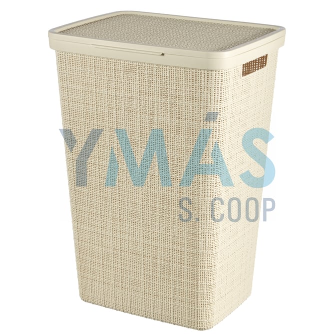 PONGOTODO 58L HAMPER JUTE BLANCO ROTO