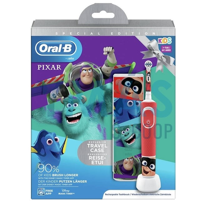 CEPILLO DENTAL INFANTIL + ESTUCHE PIXAR