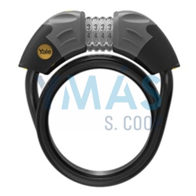 CANDADO CABLE COMBINACION 180CM SEGURIDAD