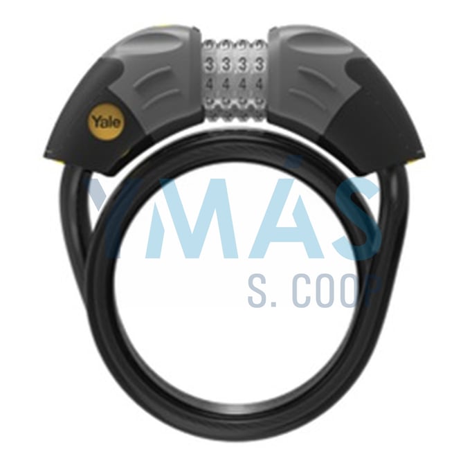 CANDADO CABLE COMBINACION 180CM SEGURIDAD