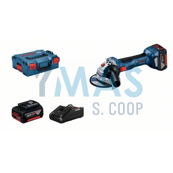 AMOLADORA BATERIA GWS 125MM 18V-7 2BAT 4AH