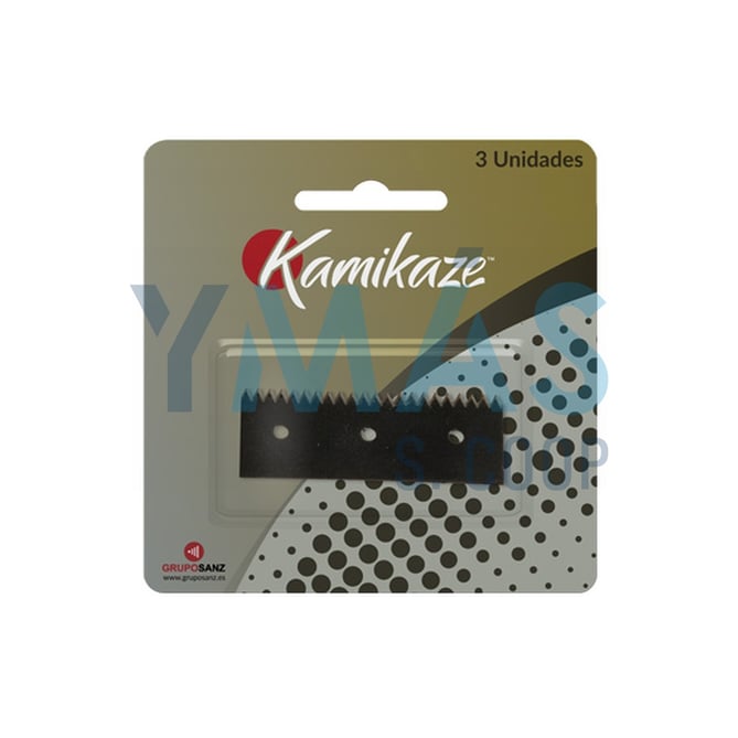 CUCHILLA KAMIKAZE P/ATADORA 3UDS