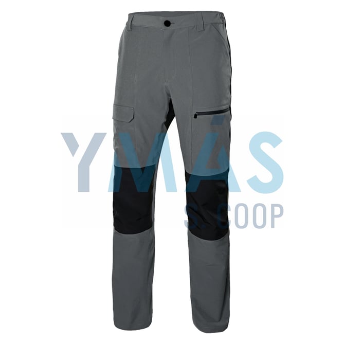 PANTALON TREKKING STRETCH GRIS/NEGRO XXL