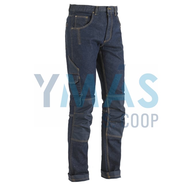 PANTALON VAQUERO STRETCH MINER AZUL XXL