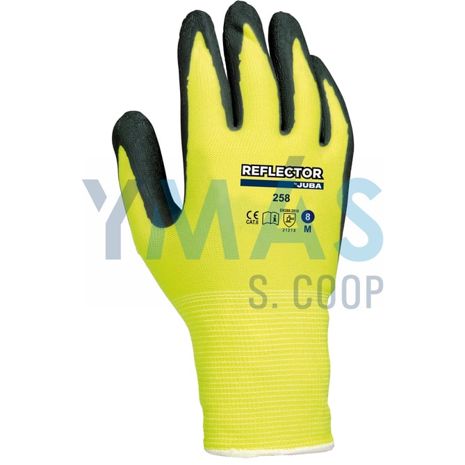 GUANTE NYLON LATEX EN PALMA 10