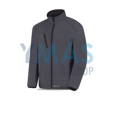 CAZADORA SOFTSHELL CUARZO GRIS S