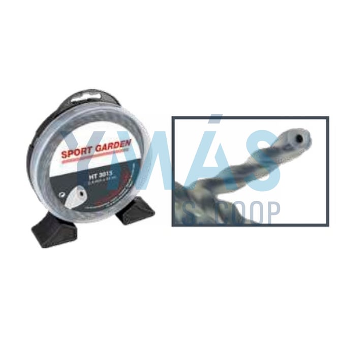 HILO NYLON HELICOIDAL TWIST 3,0MM 50M