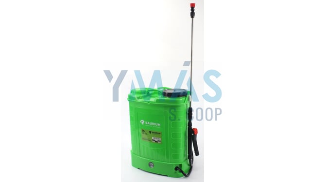 PULVERIZADOR MOCHILA 16L BATERIA 12V SAURIUM