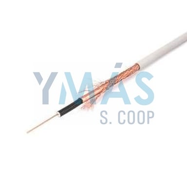 ROLLO CABLE COAXIAL ANTENA TV 25M