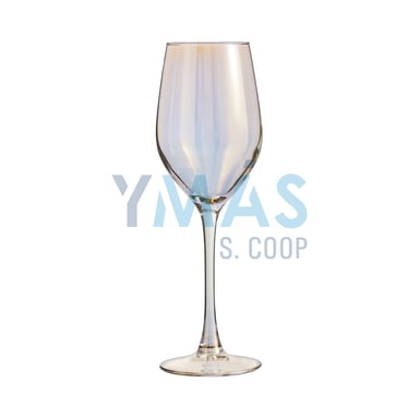 SET 4 COPAS VINO SHINY GOLD 35 CL