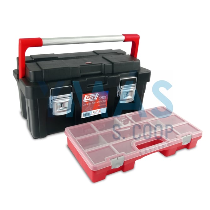 CAJA HERRAMIENTAS PLASTICO 550E 550X300X275