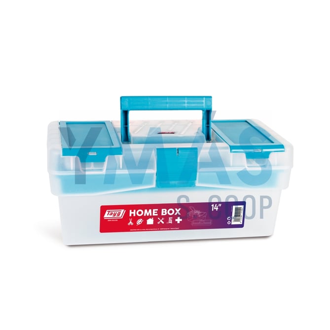 CAJA HERRAMIENTAS PLASTICO 14 HOME
