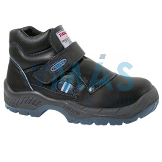 BOTA FRAGUA VELCRO PLUS S3 NEGRO PU/TPU Talla: 39