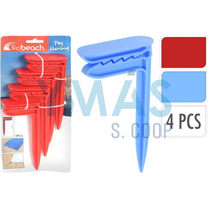 SOPORTES JUEGO 4UND. MULTIUSOS 155X170MM