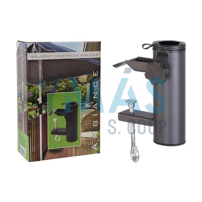 SOPORTE DE PARASOL BALCON REGULABLE 38MM
