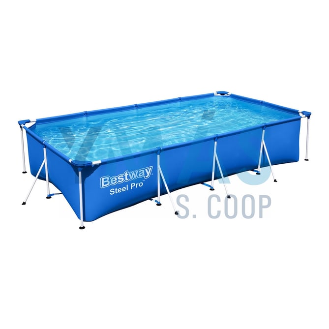 PISCINA STEEL PRO 400X211X81CM C/DEPURADORA 5700L