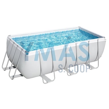 PISCINA POWER STEEL RECTANGULAR 412X201X122CM