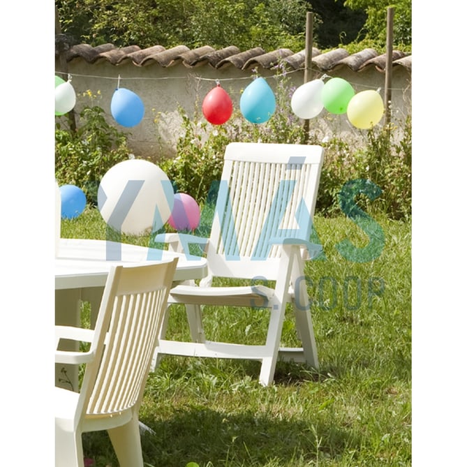 SILLON FIDJI EVOLUTION BLANCO 4POSICIONES