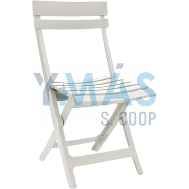 SILLA PLEGABLE MIAMI BLANCA