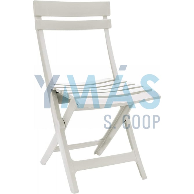 SILLA PLEGABLE MIAMI BLANCA