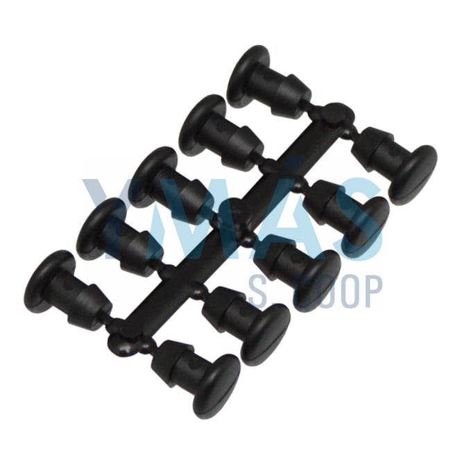 TAPONES MICROTUBO 4MM 10 UD