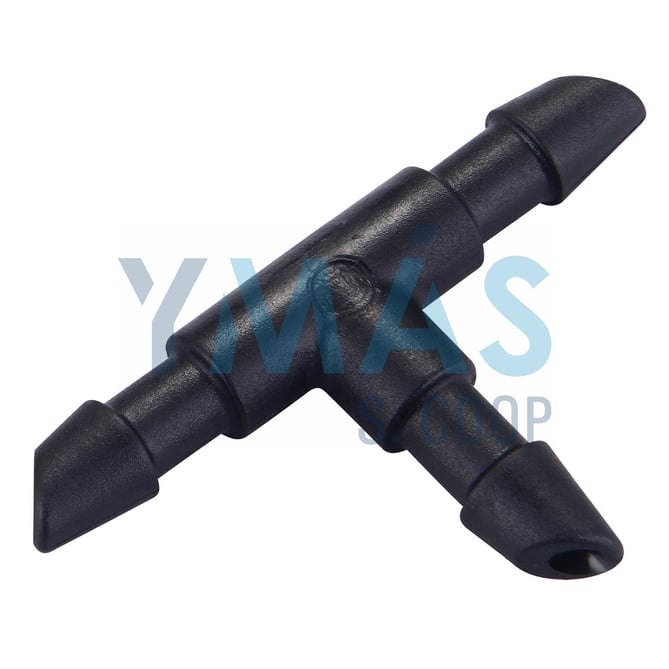 ENLACE T TUBO GOTEO 4MM 10UDS